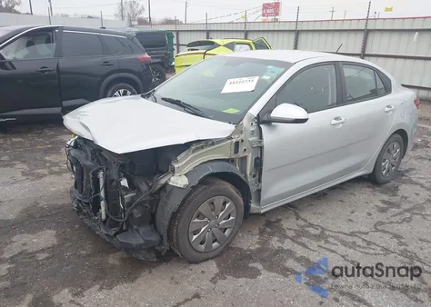 2020 Kia Rio Lx из США, поврежденный, VIN 3KPA24AD2LE359496